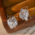 Fashion Personalized Women's Stud Earrings T Shape Elegant Commuter Earrings For Daily Wear view 5