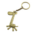 Zinc Alloy Giraffe Keychain Bag Charm Gift view 5