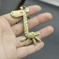 Zinc Alloy Giraffe Keychain Bag Charm Gift view 4