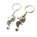 Zinc Alloy Seahorse Keychain Ocean Bag Charm Gift view 5