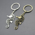 Zinc Alloy Seahorse Keychain Ocean Bag Charm Gift view 3