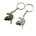 Zinc Alloy Minimalist Helmet Keychain Bag Charm Gift view 5
