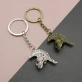 Zinc Alloy Minimalist Helmet Keychain Bag Charm Gift view 1
