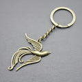 Zinc Alloy Flying Bird Keychain For Bag Charm Key Ring view 4
