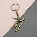 Zinc Alloy Flying Bird Keychain For Bag Charm Key Ring view 1