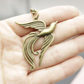 Zinc Alloy Flying Bird Keychain For Bag Charm Key Ring view 3