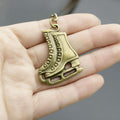 Zinc Alloy Ice Skate Keychain Bag Charm Gift view 4