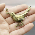 Metal Flying Bird Keychain For Bag Charm Gift view 3