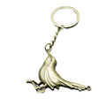 Metal Flying Bird Keychain For Bag Charm Gift view 5