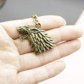 Zinc Alloy Wolf Head Keychain Car Key Ring Gift view 4