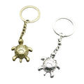 Zinc Alloy Minimalist Turtle Keychain Bag Charm Gift view 5