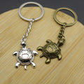 Zinc Alloy Minimalist Turtle Keychain Bag Charm Gift view 3