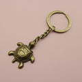 Zinc Alloy Minimalist Turtle Keychain Bag Charm Gift view 6
