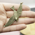 Metal Flying Bird Keychain Bag Charm (2085) view 3