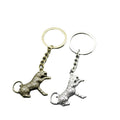 Zinc Alloy Leopard Shape Keychain Bag Charm Gift view 5