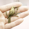 Zinc Alloy Simple Flying Bird Keychain For Bag Charm Gift view 3