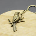Zinc Alloy Simple Flying Bird Keychain For Bag Charm Gift view 4