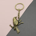 Zinc Alloy Simple Flying Bird Keychain For Bag Charm Gift view 1