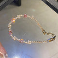 Light Luxury Zircon Square Claw Beaded Bracelet Geometric Elegant Fashion Hand Jewelry view 4