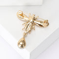 Creative Alloy Bee Pendant Brooch For High End Garment Accessories view 3