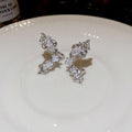 Minimalist Zircon Butterfly Wing Clip-on Earrings, No-Piercing Ear Cuffs For Women view 2