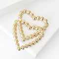 Alloy Rhinestone Hollow Heart Brooch Pin For Women's Clothing Accessories view 3