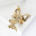 Alloy Matte Enamel Butterfly Brooch For Women's Clothing Accessories view 3