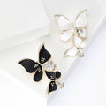 Alloy Matte Enamel Butterfly Brooch For Women's Clothing Accessories view 1