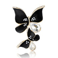 Alloy Matte Enamel Butterfly Brooch For Women's Clothing Accessories view 5