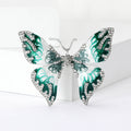 Alloy Butterfly Brooch Pin For Women's Fashion Clothing Decoration view 2