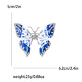 Alloy Butterfly Brooch Pin For Women's Fashion Clothing Decoration view 4