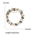 Alloy Rhinestone Wreath Brooch Pin For Women's Apparel Accessories view 4