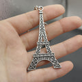 Metal Eiffel Tower Pendant Keychain Travel Gift Bag Charm view 4