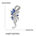 Alloy Zircon Rhinestone Brooch For Women's Suits And Dresses view 4
