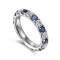 Minimalist Fashion Geometric Textured Row Zircon Couple Ring For Men And Women Jewelry view 5