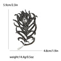 Alloy Peacock Feather Brooch Pin For Suit And Dress Accessories view 4