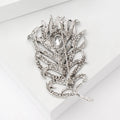 Alloy Peacock Feather Brooch Pin For Suit And Dress Accessories view 3