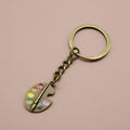 Metal Paint Palette Keychain Gift view 6