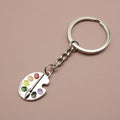 Metal Paint Palette Keychain Gift view 3