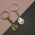 Metal Paint Palette Keychain Gift view 1