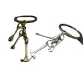 Zinc Alloy Axe Wrench Hammer Tool Keychain Vintage Gift view 5