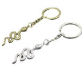 Zinc Alloy Snake Keychain Minimalist Animal Key Ring Gift view 5