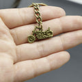 Metal Motorcycle Shape Keychain Rider Bag Charm Gift view 4