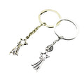 Metal Shooting Star Keychain Bag Charm Gift view 5