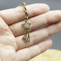Metal Shooting Star Keychain Bag Charm Gift view 4