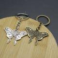 Metal Minimalist Butterfly Keychain Bag Charm view 4