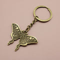 Metal Minimalist Butterfly Keychain Bag Charm view 6