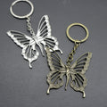 Metal Butterfly Pendant Keychain Bag Charm Gift view 4