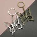 Metal Butterfly Pendant Keychain Bag Charm Gift view 1
