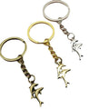 Metal Colorful Decorative Parrot Keychain Bag Charm Gift view 5
